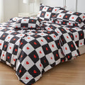 Houssea Housse de Couette Motif Cœur - Confort et Élégance