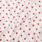 Houssea Housse de Couette Motif Cœur - Douceur Romantique