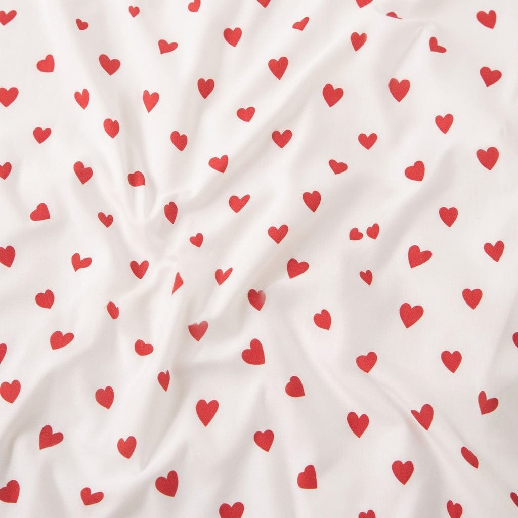 Houssea Housse de Couette Motif Cœur - Douceur Romantique