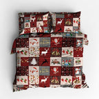 Houssea Housse de Couette Noël - Confort et Élégance Festive