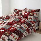 Houssea Housse de Couette Noël - Confort et Élégance Festive