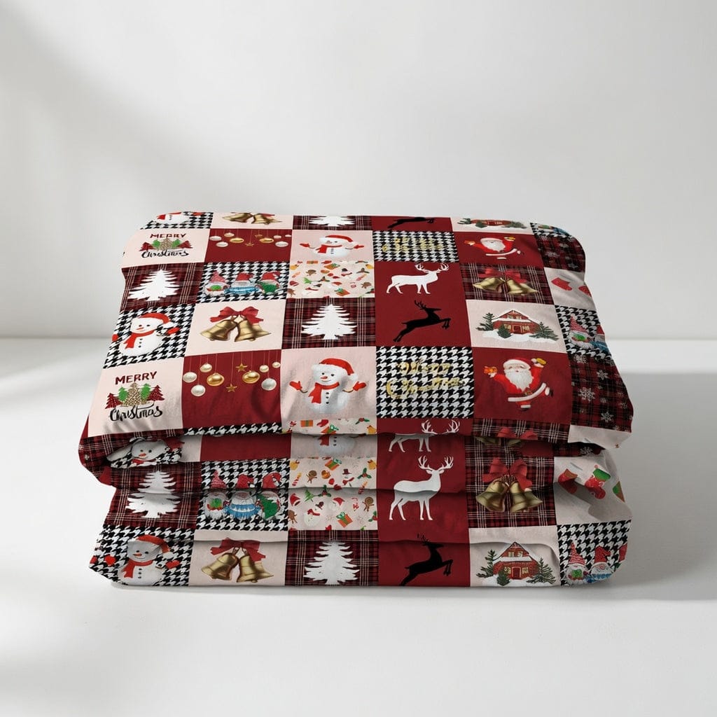 Houssea Housse de Couette Noël - Confort et Élégance Festive