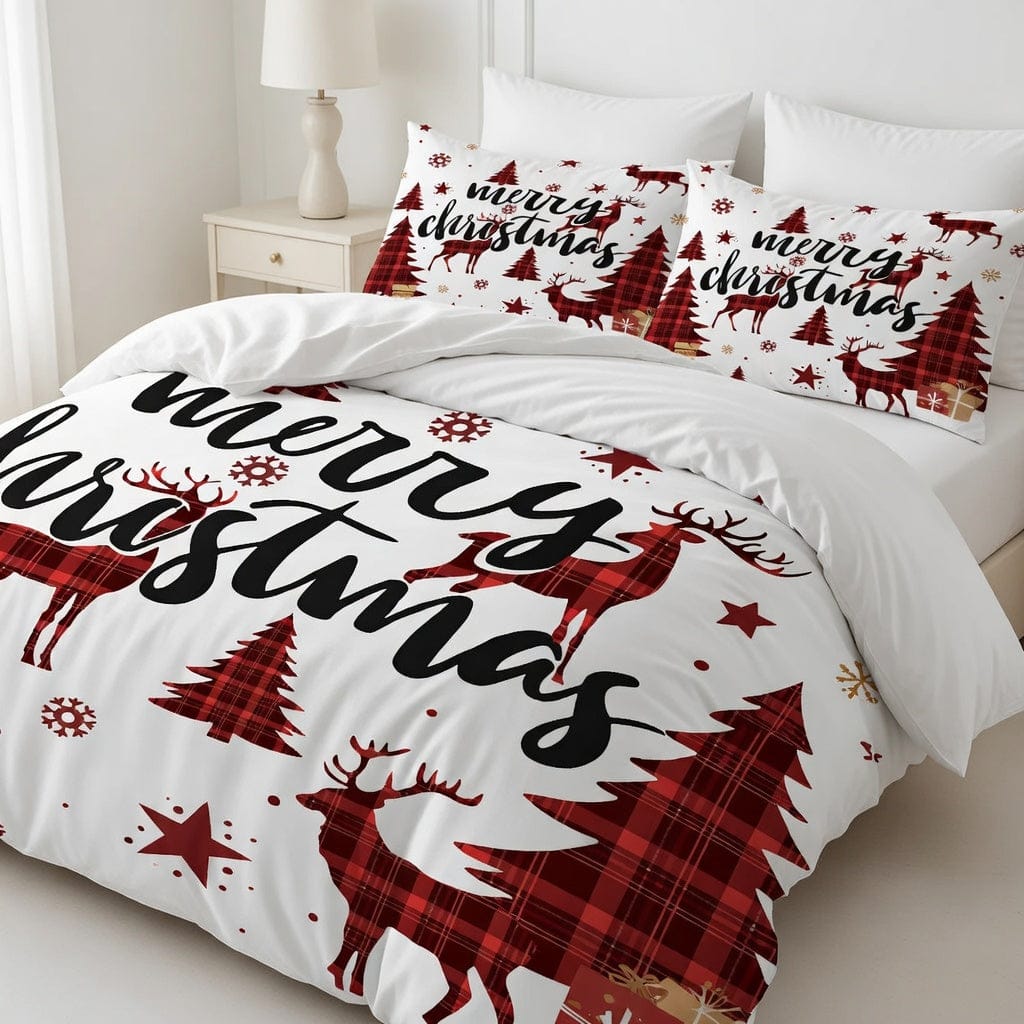 Houssea Housse de Couette Noël - Confort et Élégance Intemporelle