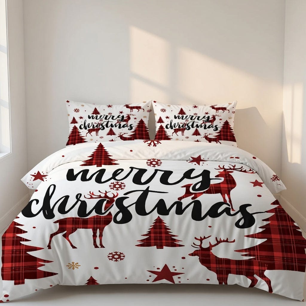 Houssea Housse de Couette Noël - Confort et Élégance Intemporelle