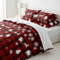 Houssea Housse de Couette Noël - Confort Luxueux