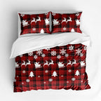 Houssea Housse de Couette Noël - Confort Luxueux