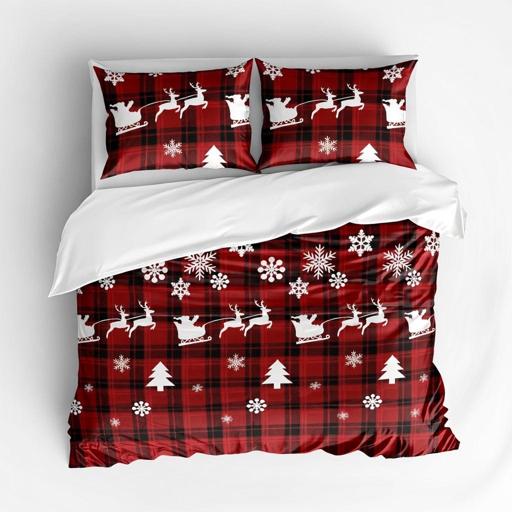 Houssea Housse de Couette Noël - Confort Luxueux