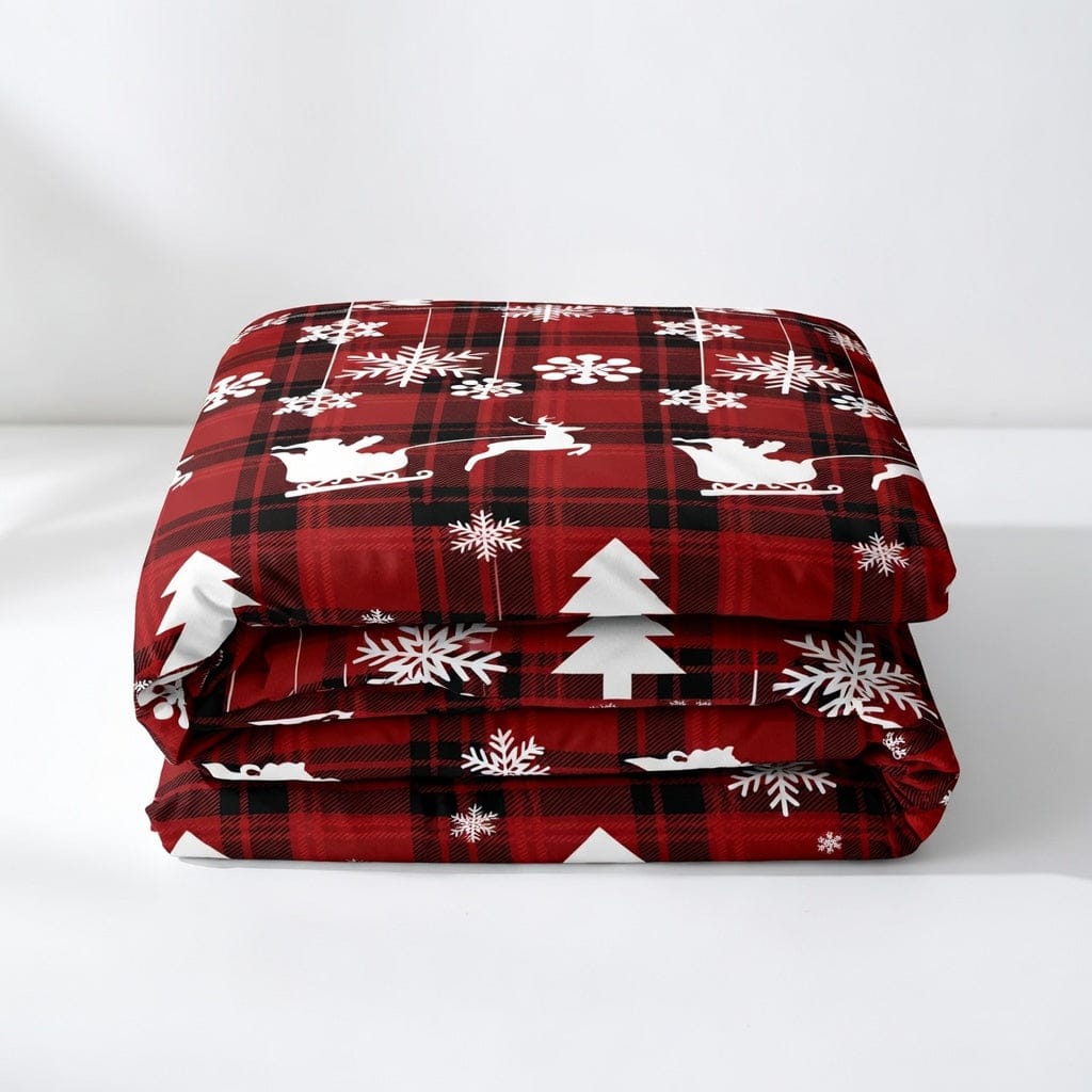 Houssea Housse de Couette Noël - Confort Luxueux