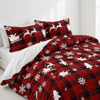 Houssea Housse de Couette Noël - Confort Luxueux