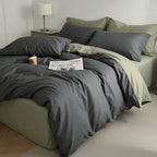 Houssea Housse de Couette Noire en Polyester - Élégance et Confort