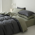 Houssea Housse de Couette Noire en Polyester - Élégance et Confort