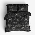 Houssea Housse de Couette Noire Premium - Confort et Élégance