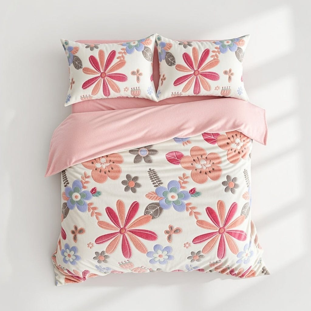 Houssea Housse de Couette Polaire - Douceur Hivernale