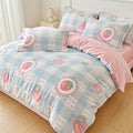 Houssea Housse de Couette Polaire Gris Anthracite - Confort Hivernal