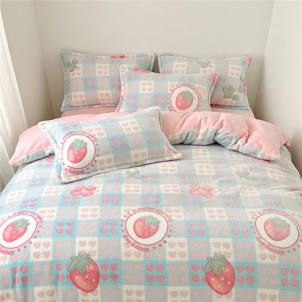 Houssea Housse de Couette Polaire Gris Anthracite - Confort Hivernal