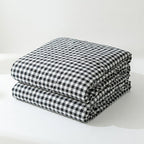 Houssea Housse de Couette Polyester Noire - Élégance et Douceur