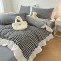 Houssea Housse de Couette Polyester Noire - Élégance et Douceur