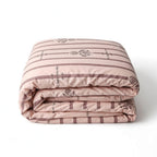 Houssea Housse de Couette Rayures en Coton - Confort Luxueux
