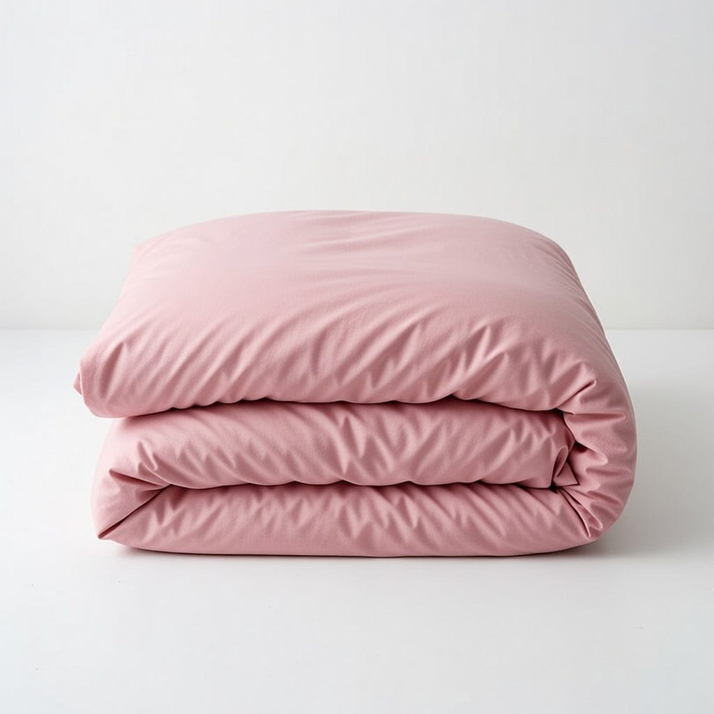 Houssea Housse de Couette Rose Élégante - Confort et Style Japonais