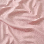 Houssea Housse de Couette Rose en Coton Jacquard - Confort Luxueux