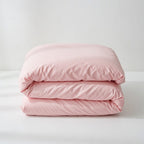 Houssea Housse de Couette Rose Microfibre - Confort Luxueux