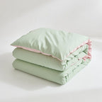 Houssea Housse de Couette Rose Poudré - Douceur et Élégance