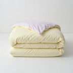 Houssea Housse de Couette Rose Poudré - Élégance et Confort Absolu