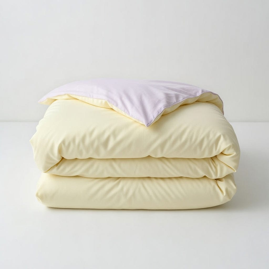 Houssea Housse de Couette Rose Poudré - Élégance et Confort Absolu