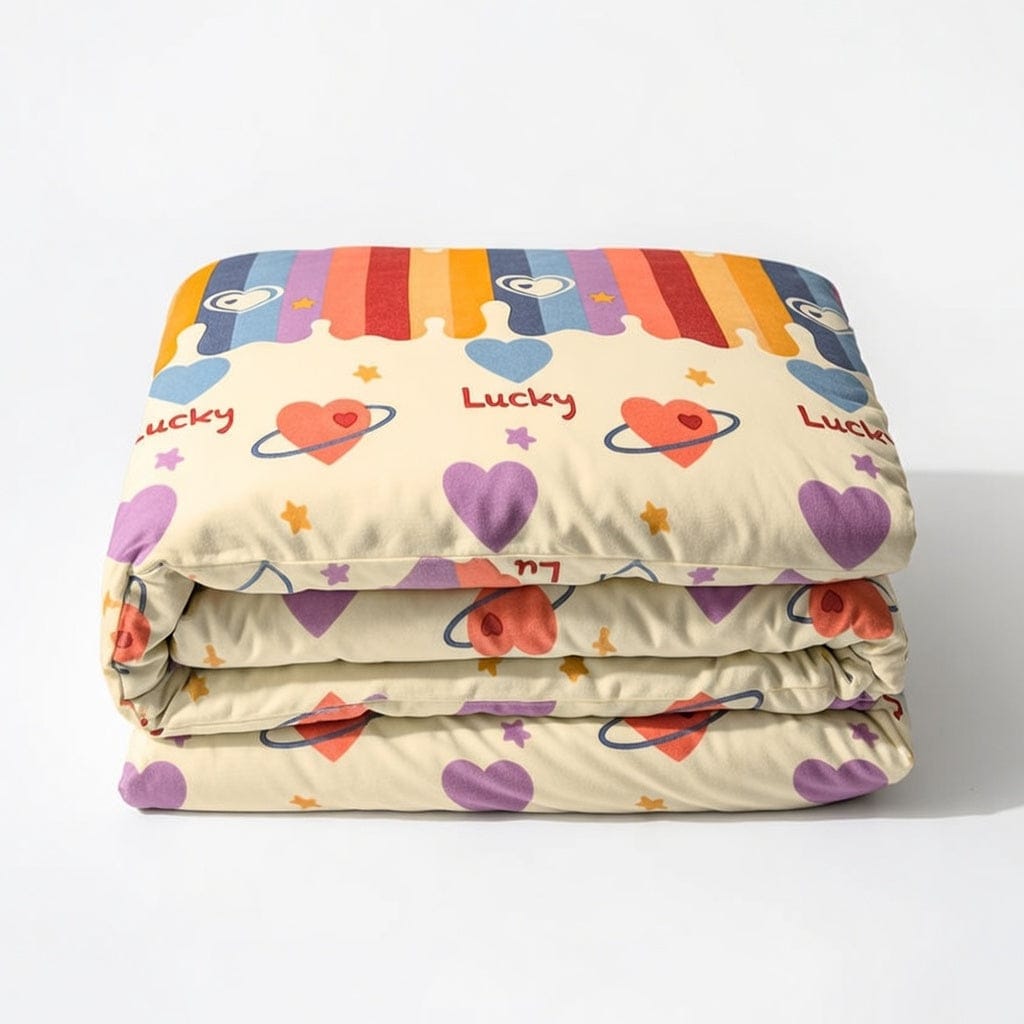 Houssea Housse de Couette Unie Luxueuse pour Nuits Sublimes