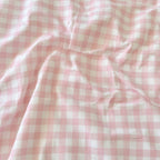 Houssea Housse de Couette Vichy Chic - Confort et Élégance Polyester