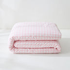 Houssea Housse de Couette Vichy Chic - Confort et Élégance Polyester