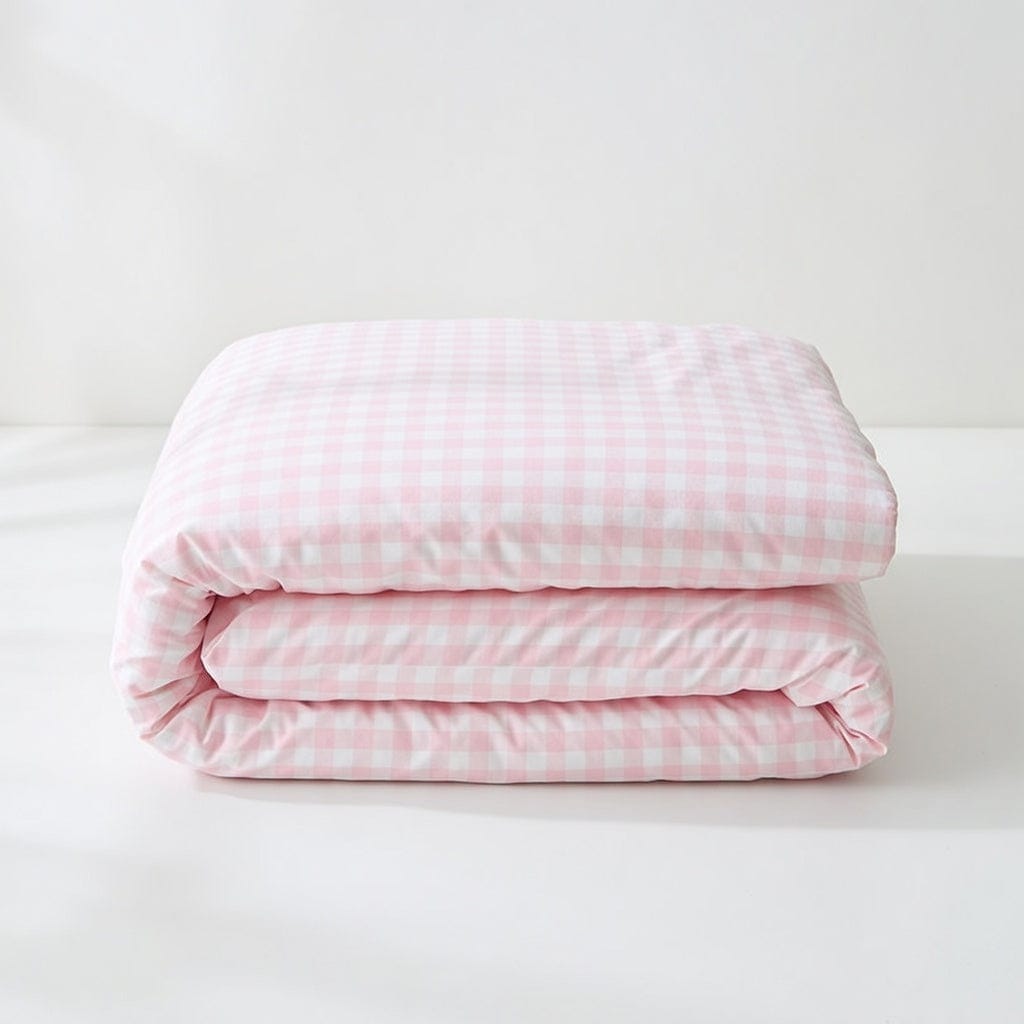 Houssea Housse de Couette Vichy Chic - Confort et Élégance Polyester