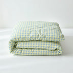 Houssea Housse de Couette Vichy Chic - Confort et Élégance Polyester