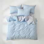 Houssea Housse de Couette Vichy Polyester - Charme Classique