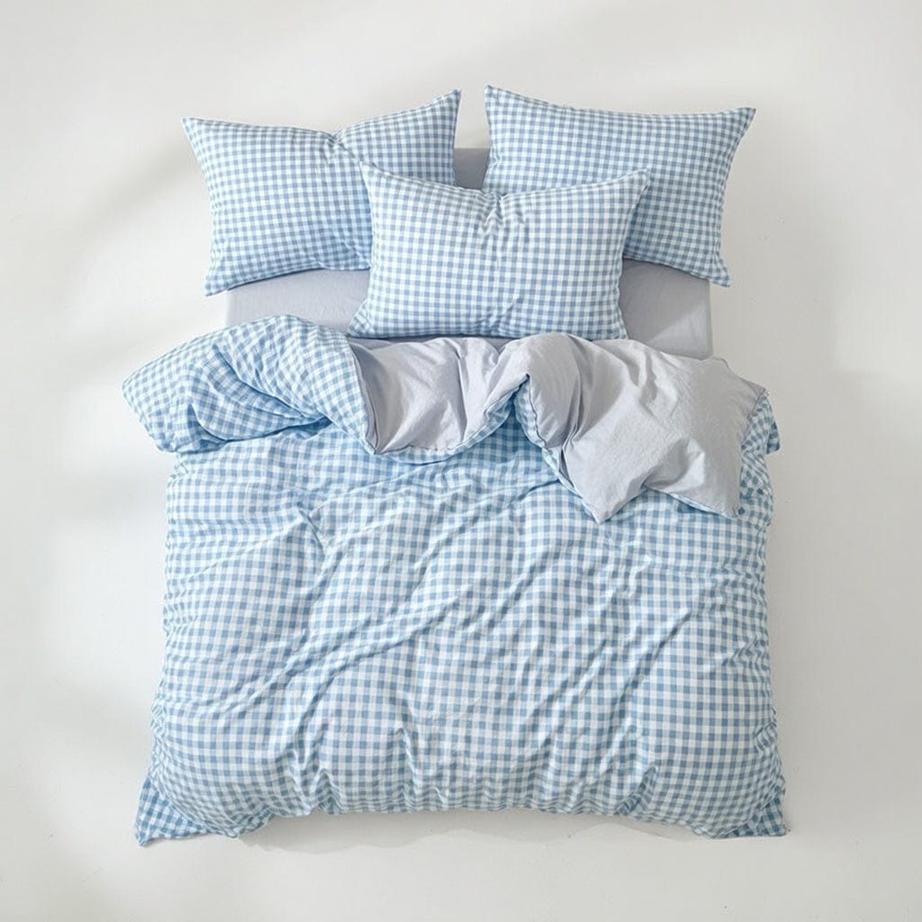 Houssea Housse de Couette Vichy Polyester - Charme Classique