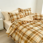 Houssea Housse de Couette Vichy Polyester - Charme et Confort