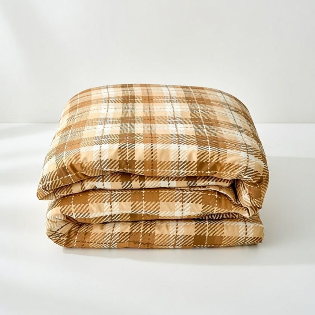 Houssea Housse de Couette Vichy Polyester - Charme et Confort