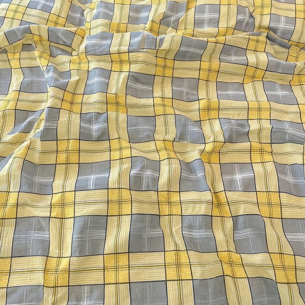 Houssea Housse de Couette Vichy Polyester - Charme et Douceur