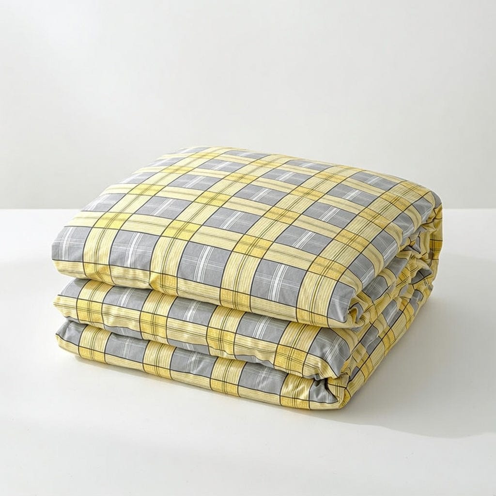 Houssea Housse de Couette Vichy Polyester - Charme et Douceur