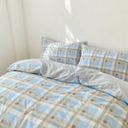 Houssea Housse de Couette Vichy Polyester - Confort et Style Intemporel