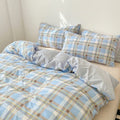 Houssea Housse de Couette Vichy Polyester - Confort et Style Intemporel