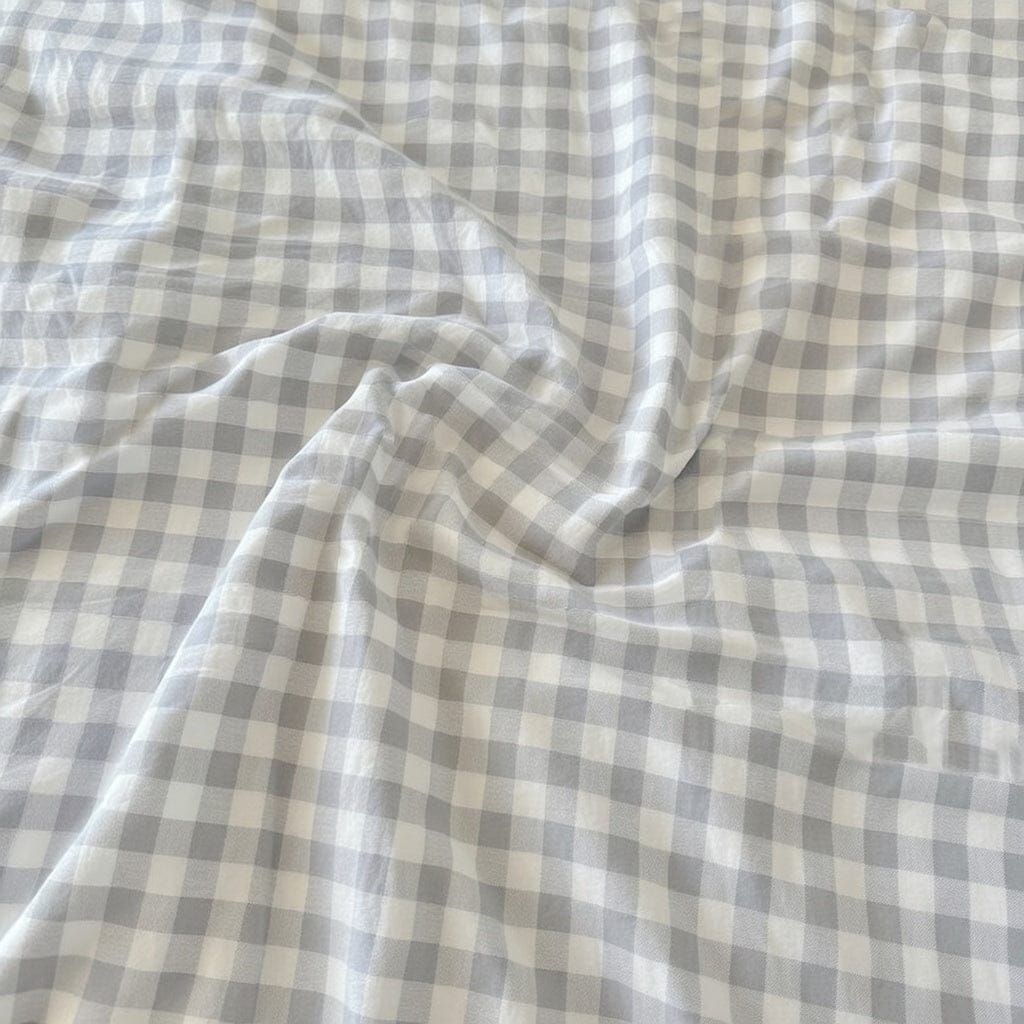 Houssea Housse de Couette Vichy Polyester - Élégance et Douceur