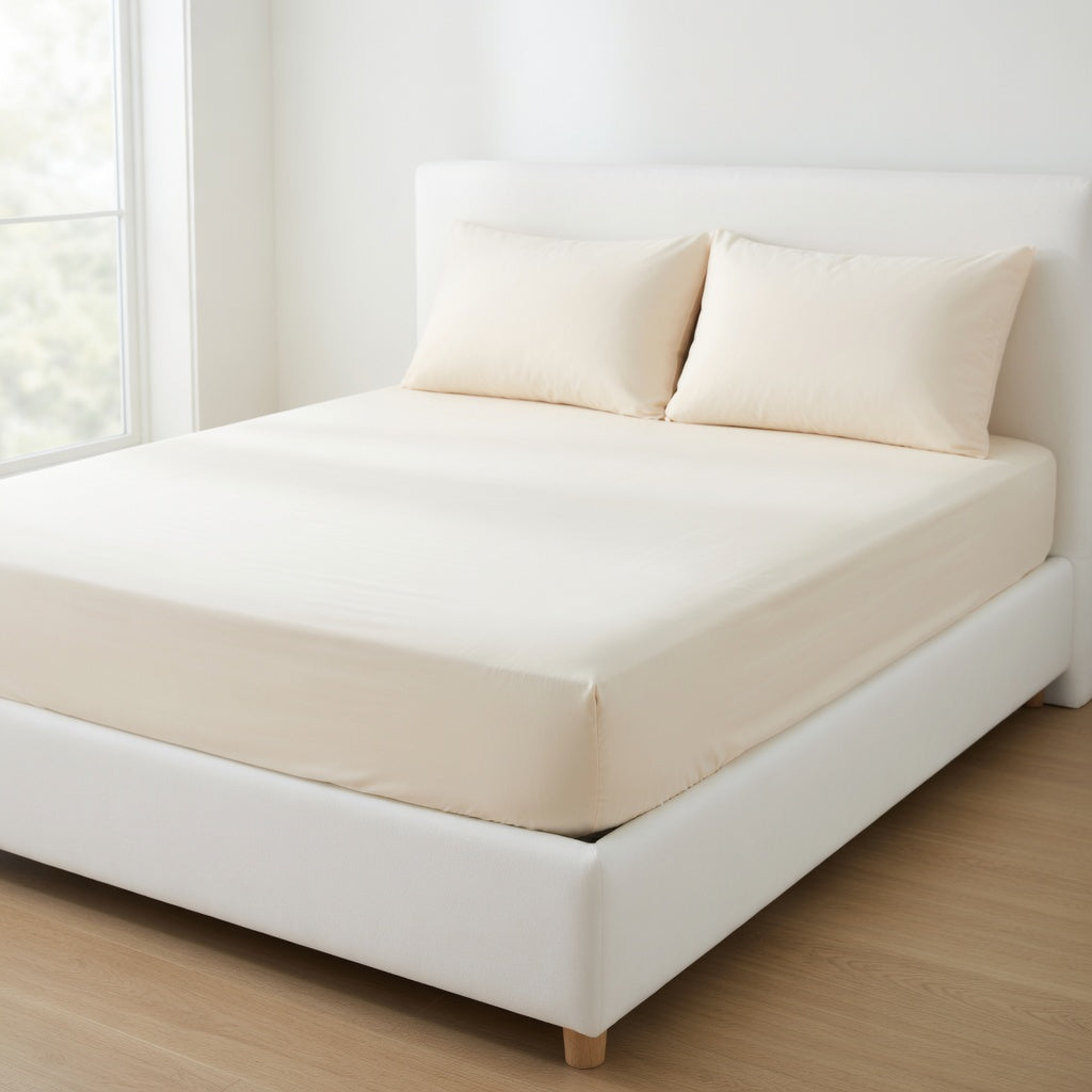 Drap Housse en Soie Premium - Douceur et Confort Absolu