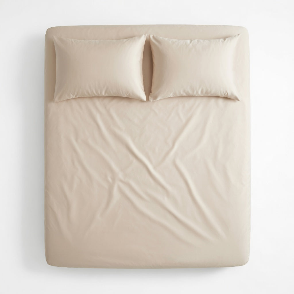 Drap Housse Soie - Confort Luxueux et Respirant