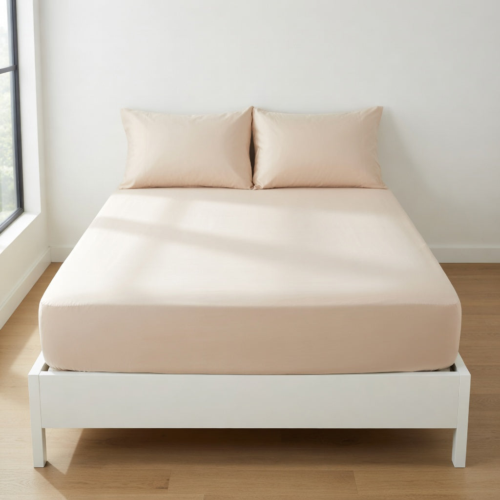 Drap Housse Soie - Confort Luxueux et Respirant