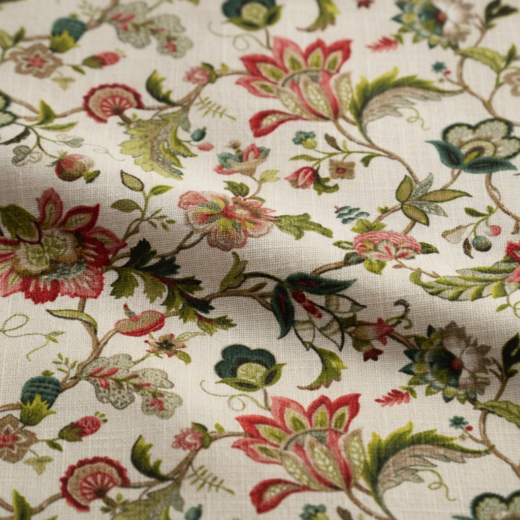 Housse de Coussin Plush Imprimée Florale pour Canapé Élégant