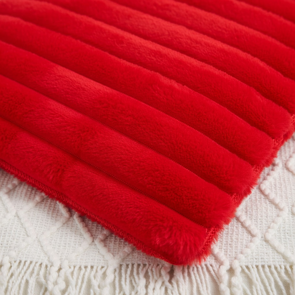 Housse de Coussin Tricotée en Polyester