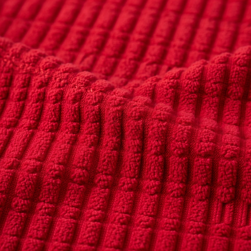 Housse de Coussin Velours Côtelé Boho Confort