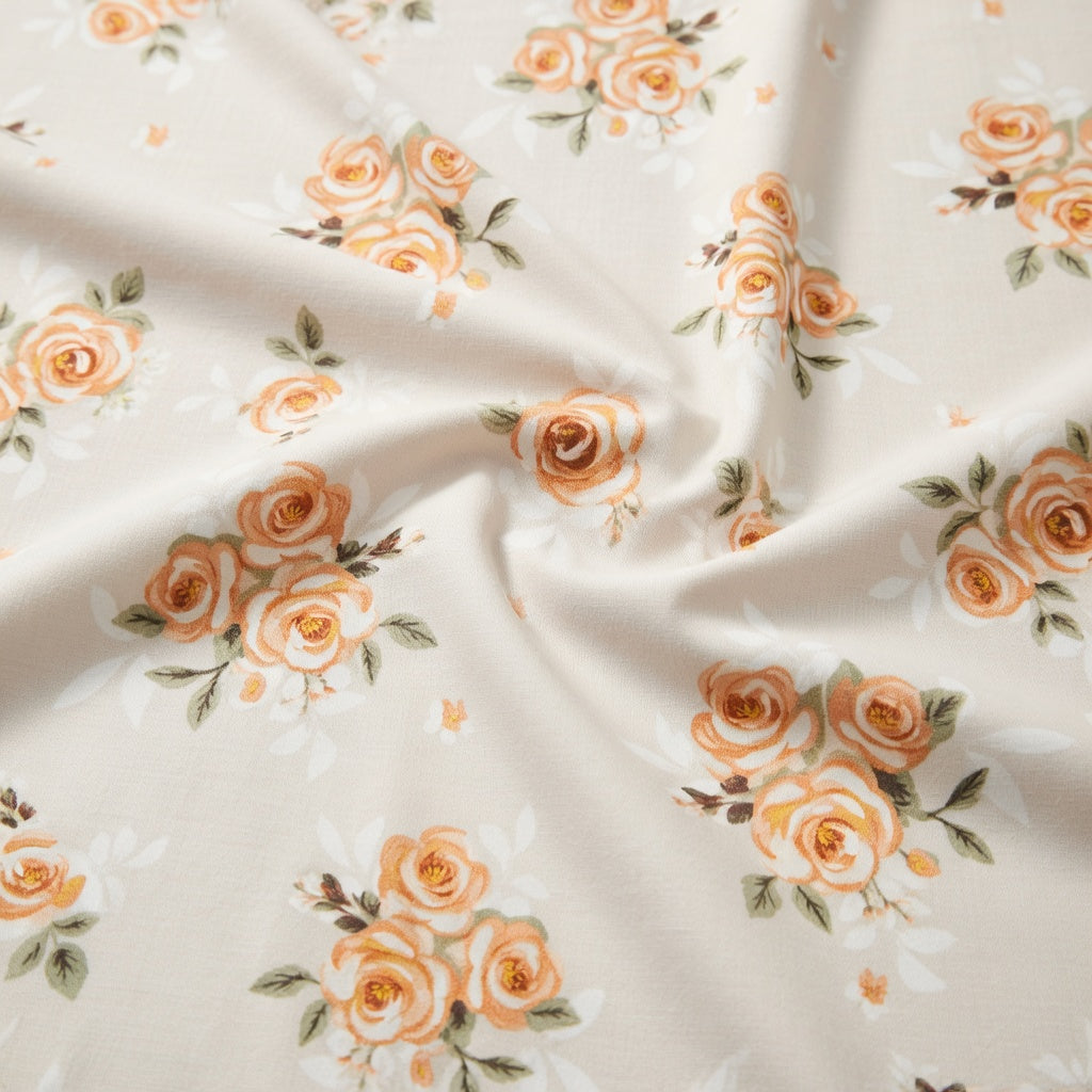 Drap Housse Fleuri Polyester - Douceur et Confort Absolu