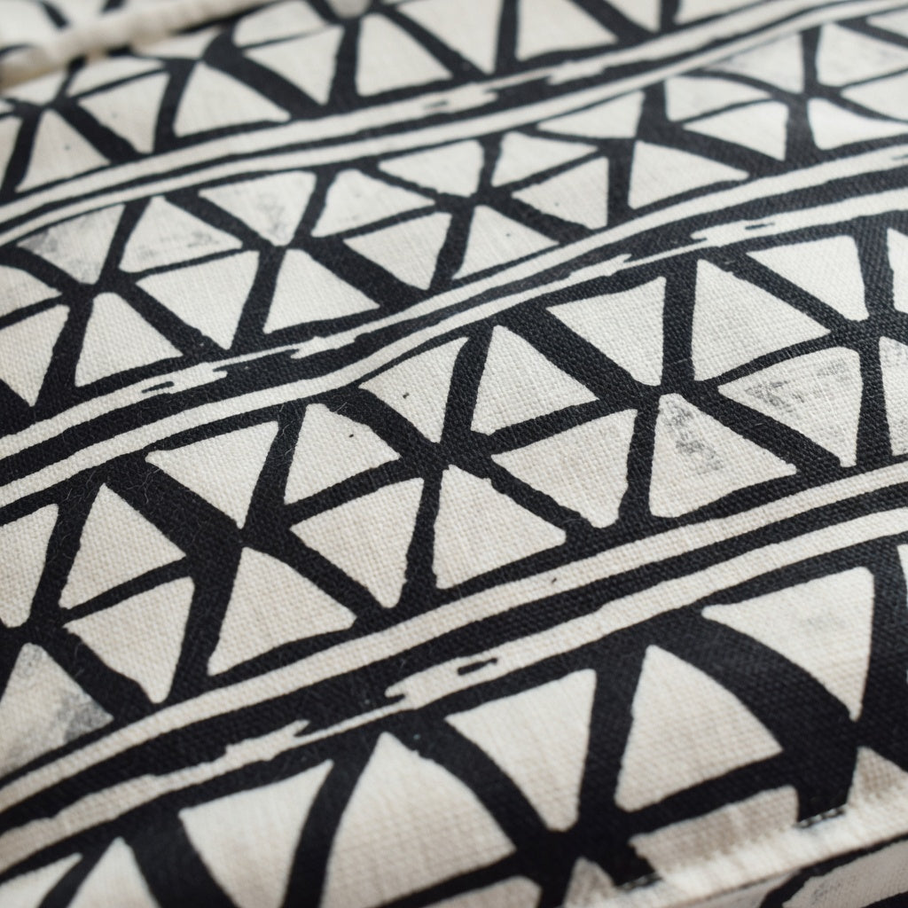 Housse de Coussin Ethnique Polyester Imprimé Premium